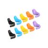 10pcs Ring Cutter Split Knife Design Automatical Unfold Plastic Material Safe Incisive Different Colors Knife Rings