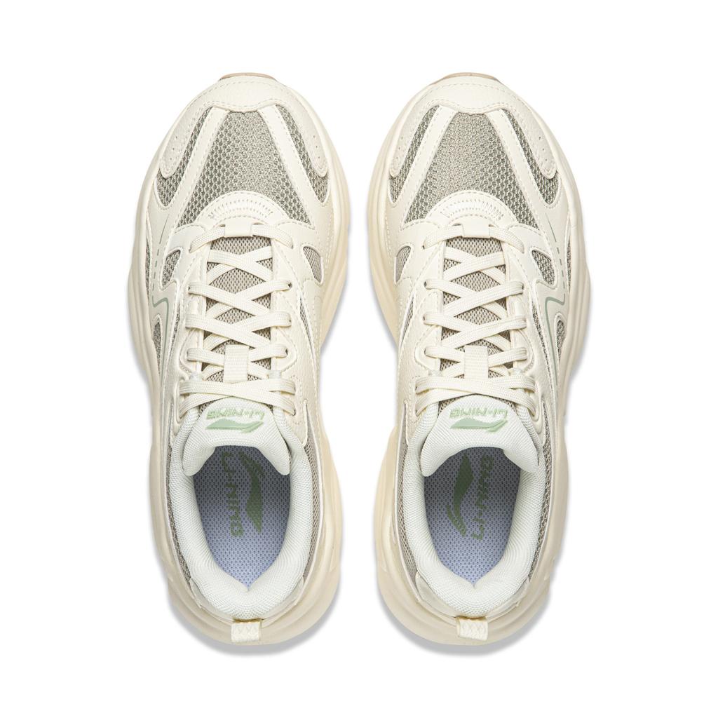 Li Ning Milk Coconut Cushioning Rebound Low top Casual Shoes Women's AGCW118-2