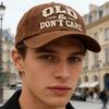 Multifunctional Cotton Baseball Hat With Detailed Embroidery And Practical Construction Outdoor Sports Cap