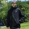 JEEP SPIRIT Herr Casual Jacka med Huva