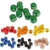 10 Pack Wooden D6 Polyhedral Sets for RGP Role-Playing Tabple Game