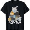 Anime Katter Kawaii Neko Stapel Moewtain T-Shirt