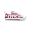 Chuck Taylor All Star Canvas Wear Resistant And Lightweight Low Top Toddler Shoes Pink Purple A00389C