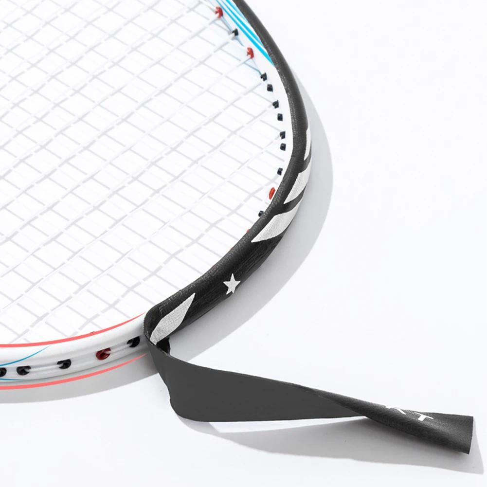 Badminton Racket Protection Sticker With Full Frame Anti-Collision Strip Racket Head Protection Wire