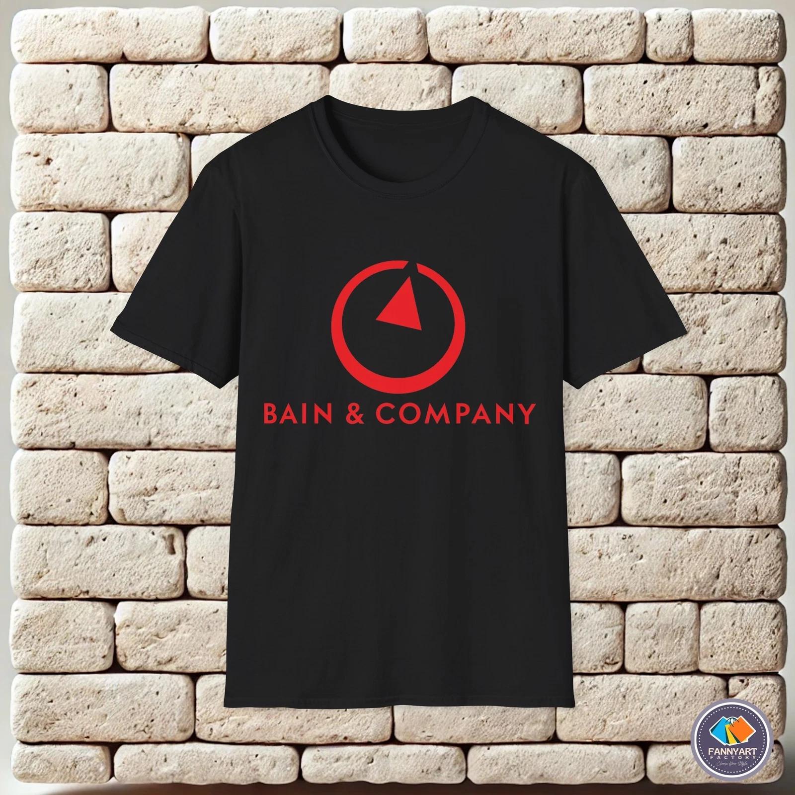 

Bain & Company Big 3 Strategic Consultin Firm Logo Brand Unisex T-Shirt 2XL
