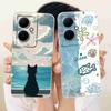 For vivo Y78+ 5G V2271A Case Cartoon Animal Cute Patterns Silicone Back Cover For Vivo Y78 Plus 5G Shockproof Phone Cases