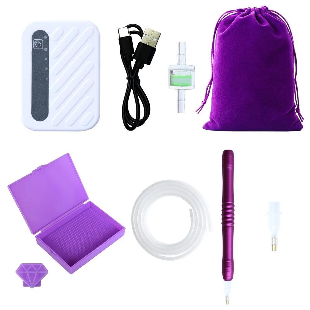 DIY Craft Vacuum Diamond Painting Pen Kits Long-lasting and Stable Beading Plates Electric Diamond Art Painting Pen
