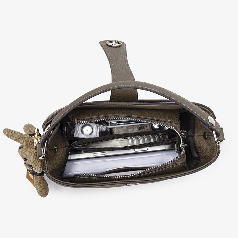 Bag Ladies 2025 Autumn and Winter New Fashion Versatile Bucket Women's Bag Premium Sense Shoulder Messenger Bag Hand Bag