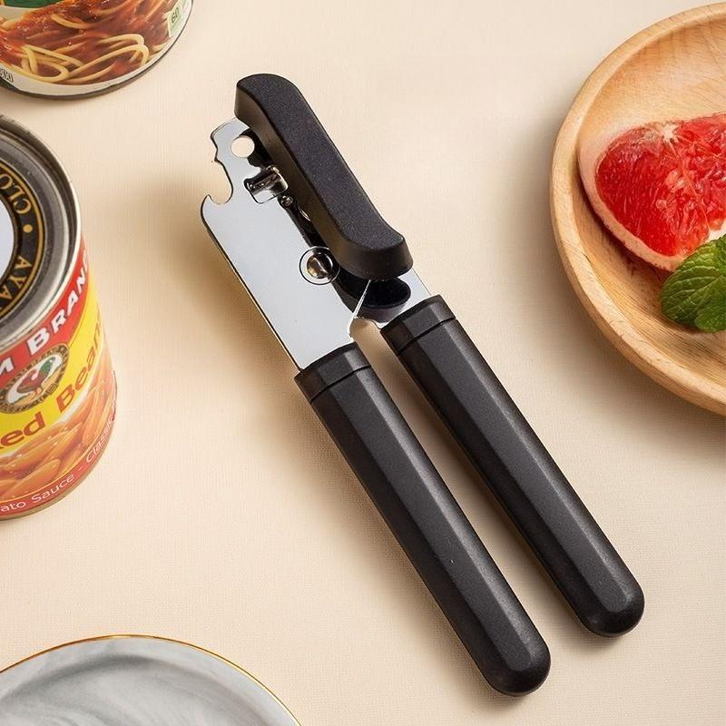 Multifunctional Manual Side Cut Can Opener Effortless Beer Bottle Opening Tool Professional Household Kitchen Useful Gadget