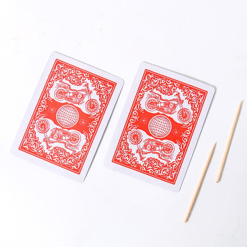 Floating Magic Toothpick & Playing Card Suspension Tricks