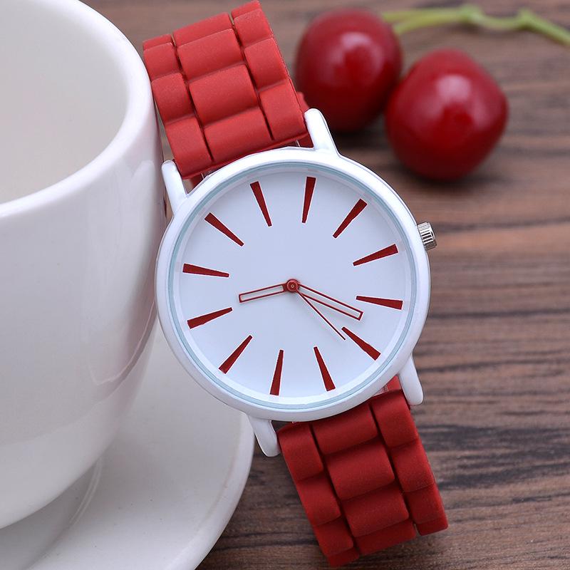 

UTHAI CE76 ultra-thin silicone quartz watch student couple watch jelly women s watch fashion clock men watch gift