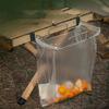 Detachable Waste Bag Rack Portable Folding Table Storage Net Shelf Bag Stuff Meshes for Picnics Outdoor Camping Barbecue