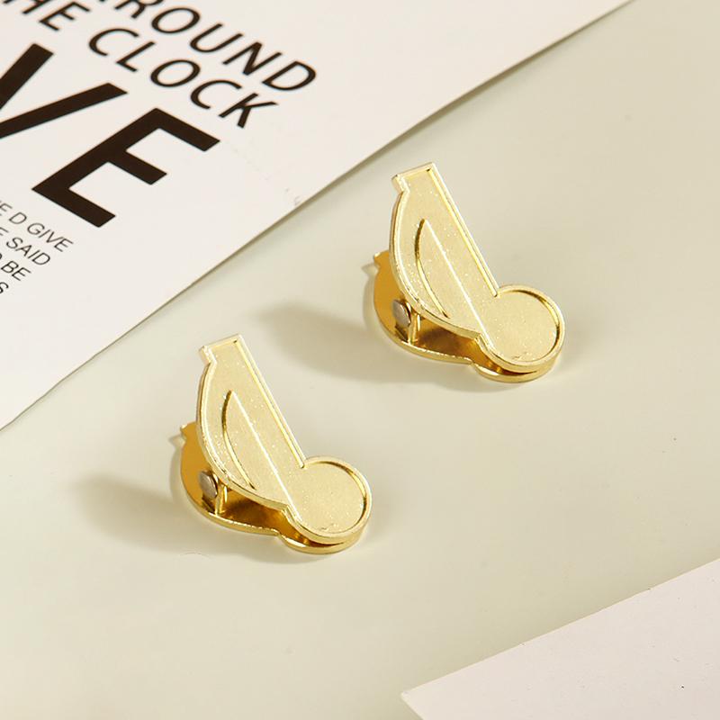 

2PCS Metal Musical Notes Binder Clips Bill Binder Clip Foldback Notes Letter File Paper Clip Binding Securing Clip Stationery 2PCS