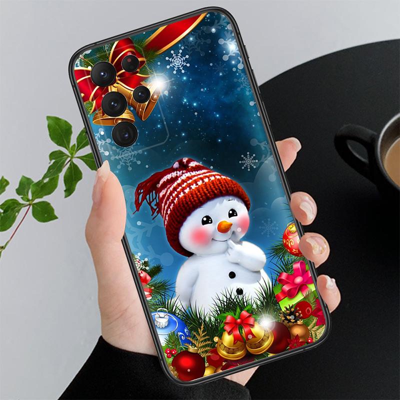 

Christmas Santa Deer Snowman Phone Case For Samsung Galaxy A52S A21S A33 A23 A13 A14 A32 A52 A53 A54 A51 A71 A15 A23 5G