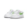 Nike Force 1 Low EasyOn TD Białe Zielone Uderzenie Dziecięce Sneakersy Czarne FN0236-106