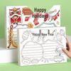 Art Marker Paper - A3/A4, Hand-Painted, Thickened, 8K Drawing Sheets, Octavo Book, Dutch White Card