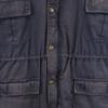 FRED PERRY Mountain parka M Navy padded down Men's Used