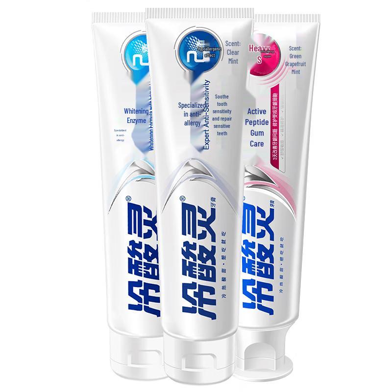 Lĕng Suān Líng Multi-Effect Anti-Sensitivity Toothpaste Set