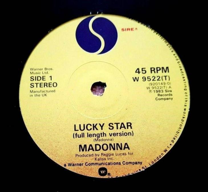 

[USED] Madonna Lucky Star UK original 12 single record