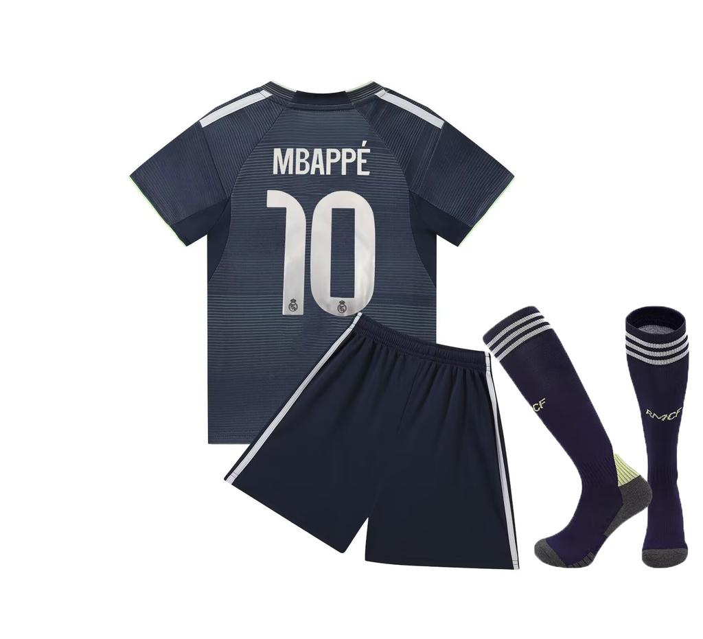 25-26 Real Madrid Away Royal Blue No. 10 Football Jersey Children'S Jersey Children'S Clothing Adult Size 14-3Xl
