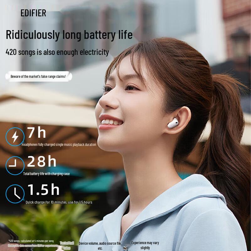 Edifier Air X Wireless Bluetooth Half-In-Ear Earbuds