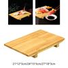 Sashimi Sushi Plate Table Organizer Pantry Decorative Japanese Kitchen Traditional Serving Tray Rectangle Multifunctional