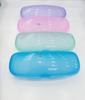 Large Mixed Color Plastic Eyeglass Case for Reading Glasses