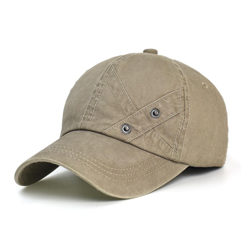 Four Seasons Washed Cotton Baseball Cap Men Women Casual Vintage Dad Hat Adjustable Trucker Style Low Profile Outdoor