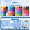 Набір кольорових бісеру Perler: Повний Набір з Інструментами, Перфораційною Дошкою та Набором для DIY Термомозаїки