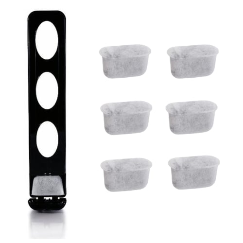 LICHIFIT Cuisinart Coffee Maker Filters, Activated Carbon Water Filter Replacement, Compatible with All Coffee Machines, Pack of 6