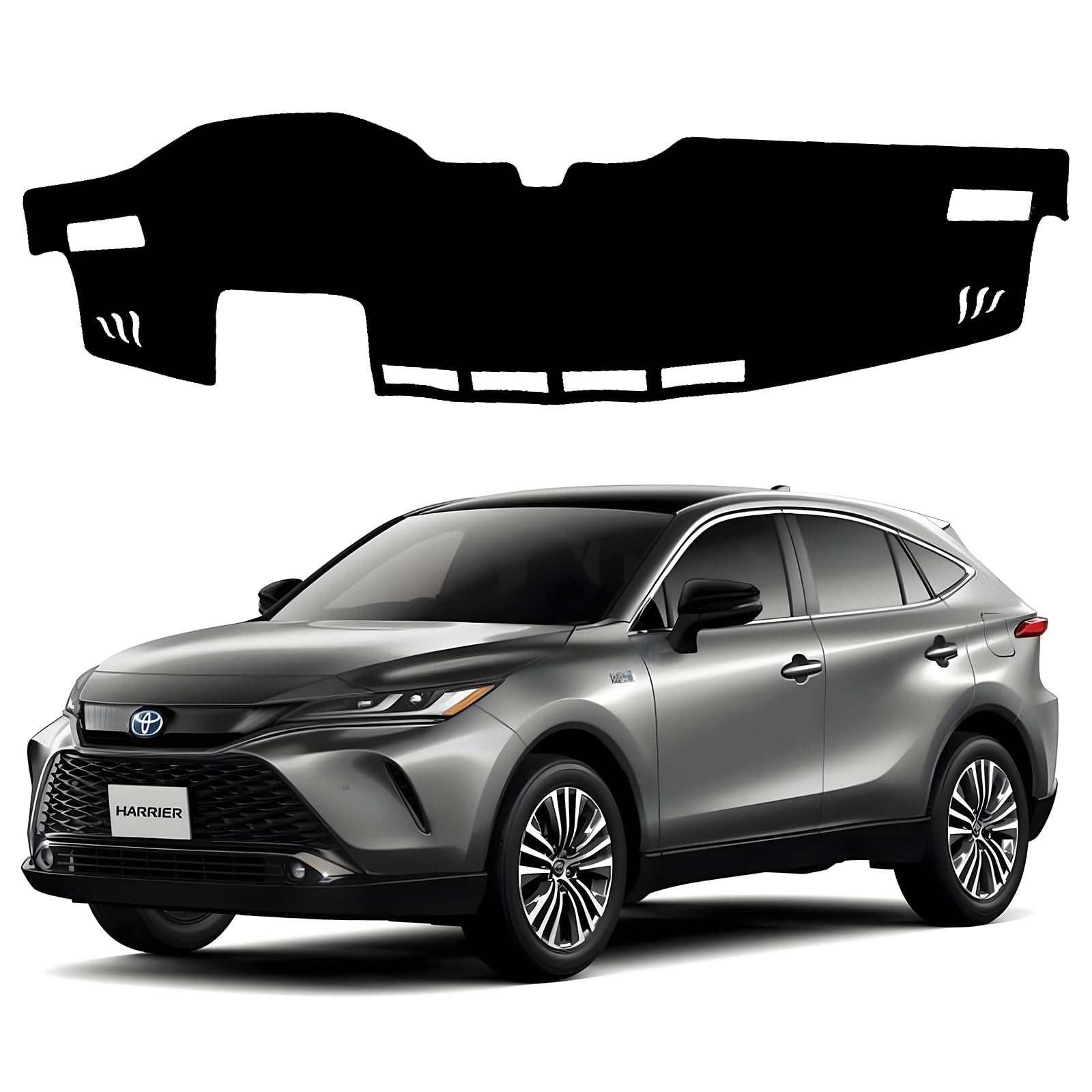 

Совместим с Toyota Harrier 80 серии Приборная панель Эксклюзивно для High Grade Harrier80 Интерьер приборной панели Июнь 2020 Солнцезащитный коврик для интерьера, Z,