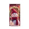 Christmas Door Curtain Decoration Holiday Doorway Hanging Decor for Indoor Home Party