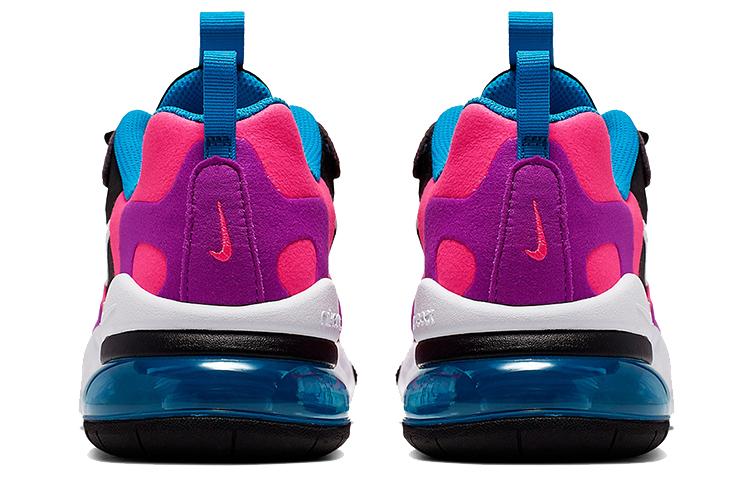 Nike Air Max 270 React Black Hyper Pink Vivid Purple GS BQ0101-001