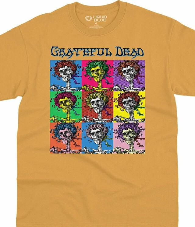 Hot New GRATEFUL DEAD-HOLLYWOOD BERTHA-ROSES-T wbr/ -SHIRT S-5XL Garcia,Wier,Le wbr/ sh RARE Unisex T-Shirt S