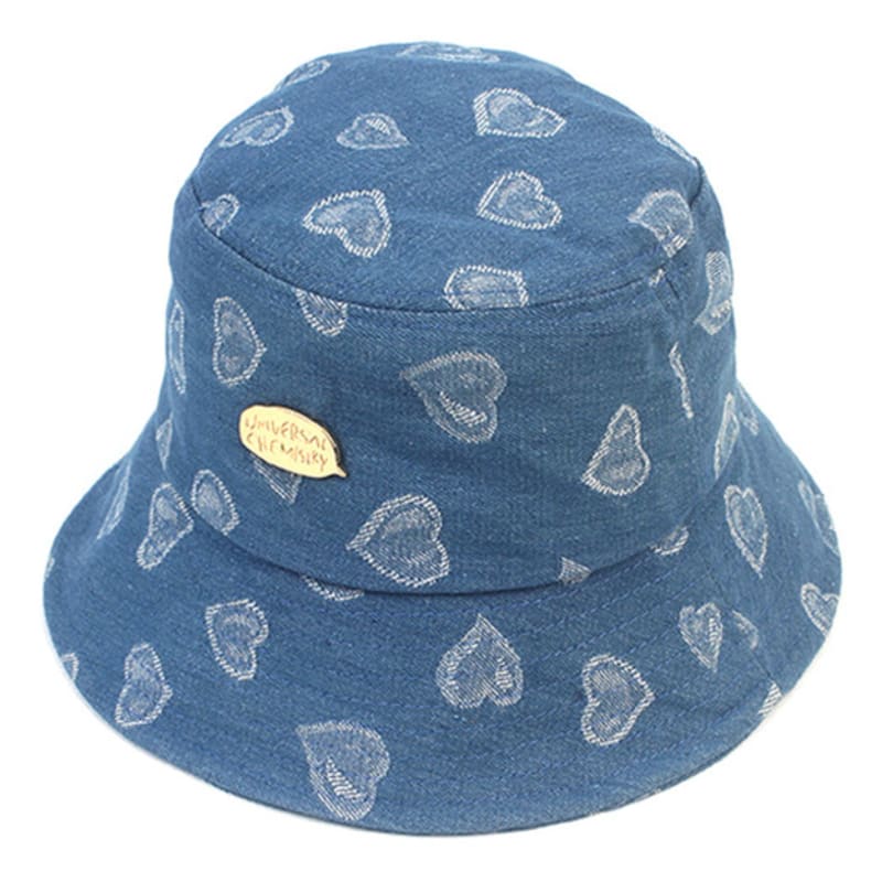 

Универсальная химия Панама из денима с принтом «Сердце» FREE