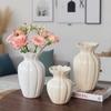 French Creative Ceramic Vase Cream Wind Ornament Living Room Flower Arrangement Water Flower Home Dining Table Decoration