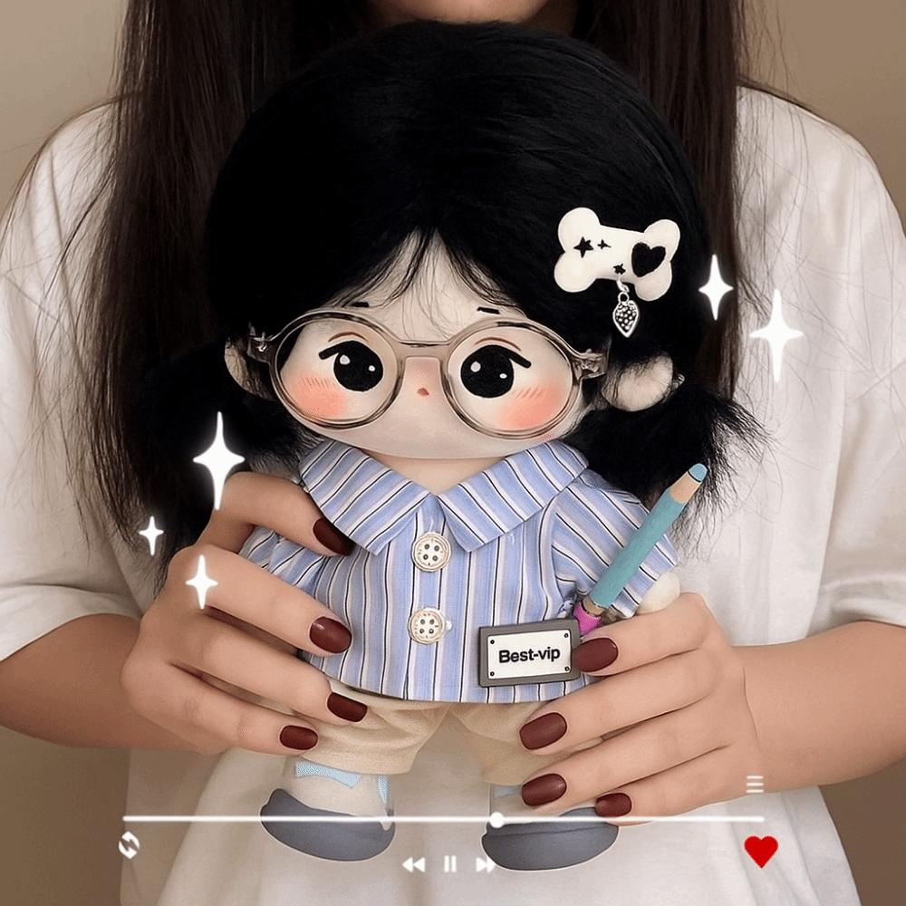 Washable Plush Doll Clothes Lovely Design French Retro Style Doll Clothes  20cm Size Doll