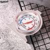 1Pcs Kitchen Tools 300°C Stainless Oven Thermograph Mini Dial Stand Up Temperature Meter BBQ Thermograph Household Oven Cookware