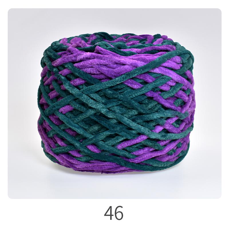 Chunky Ice Silk Yarn for Hand-Knitting: Ideal for Sweaters, Scarves, Bags, Crochet Dolls, and Hooked Shoes