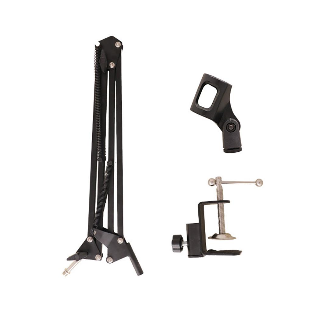 Microphone Mounting Bracket Microphone Suspension Boom Mic Scissor Arm Stand Holder
