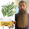 Three in one beard care oil wax, moisturizes beards and regulates skin, suitable for men with short or long beards