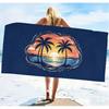 Creative Fried Egg Moon Beach Towel, Microfiber Large Sand Free Quick Dry, Soft Absorbent, for Summer Pool & Beach Bath Towel