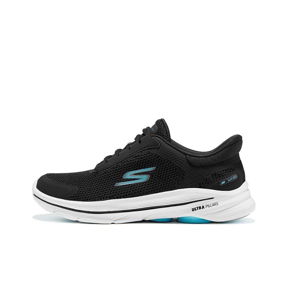 Skechers Ultra Pillars Удобные Мягкие Низкие Повседневные Кроссовки Женские Черные 125932-BKAQ 35