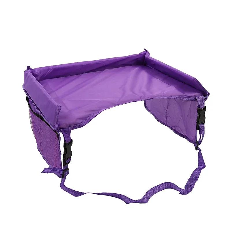 Autositz Reiseablage Kindersitz Spieltisch Organizer Aufbewahrung Snacks Spielzeug Becherhalter Wasserdicht für Baby Kinder Kinderwagen