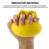 Universal Hand Function Trainer Finger Recovery Training Exercising Stress Grip Ball Yellow