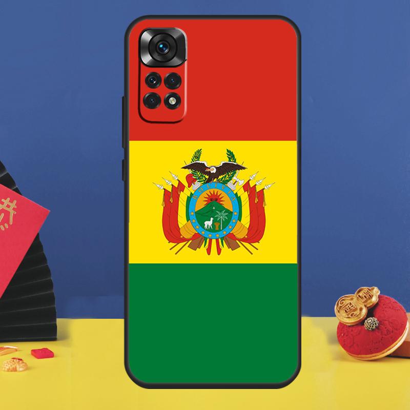 

Bolivia Flag Phone Case For Xiaomi Redmi Note 14 Pro 13 12 11 9 10 15 Pro Plus 10C 12C 14C 13C 15C Cover Redmi Note 10 4G
