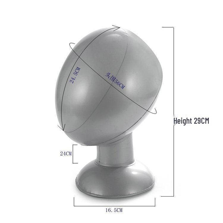PVC Inflatable Head Model for Street Stall and Window Display