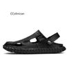 Hot Summer Best Seller New Style Men Casual Handmade Stitching Sneakers Lazy Person's Shoes Beach Sandals Slippers Plus Size