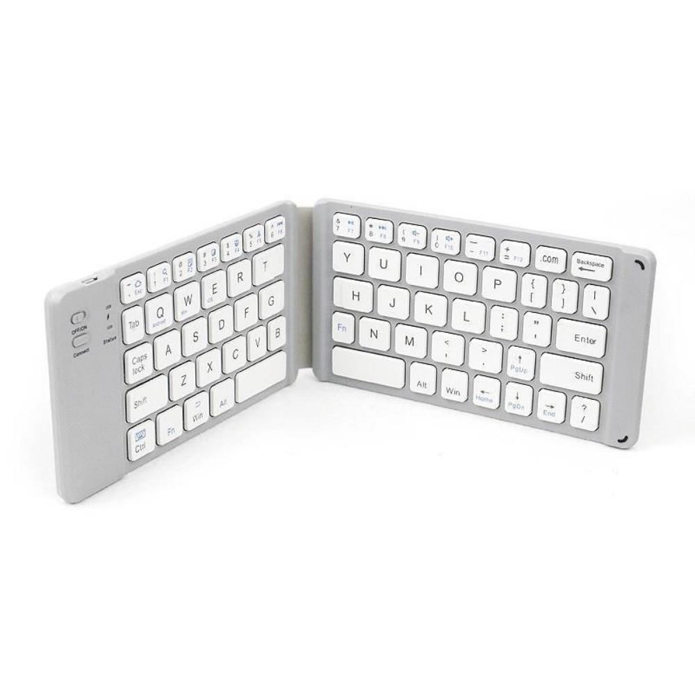 Universal Mini Wireless Keyboard Folding Rechargeable Bluetooth Keyboard Slim Silent Keyboard For IOS/Windows/Android