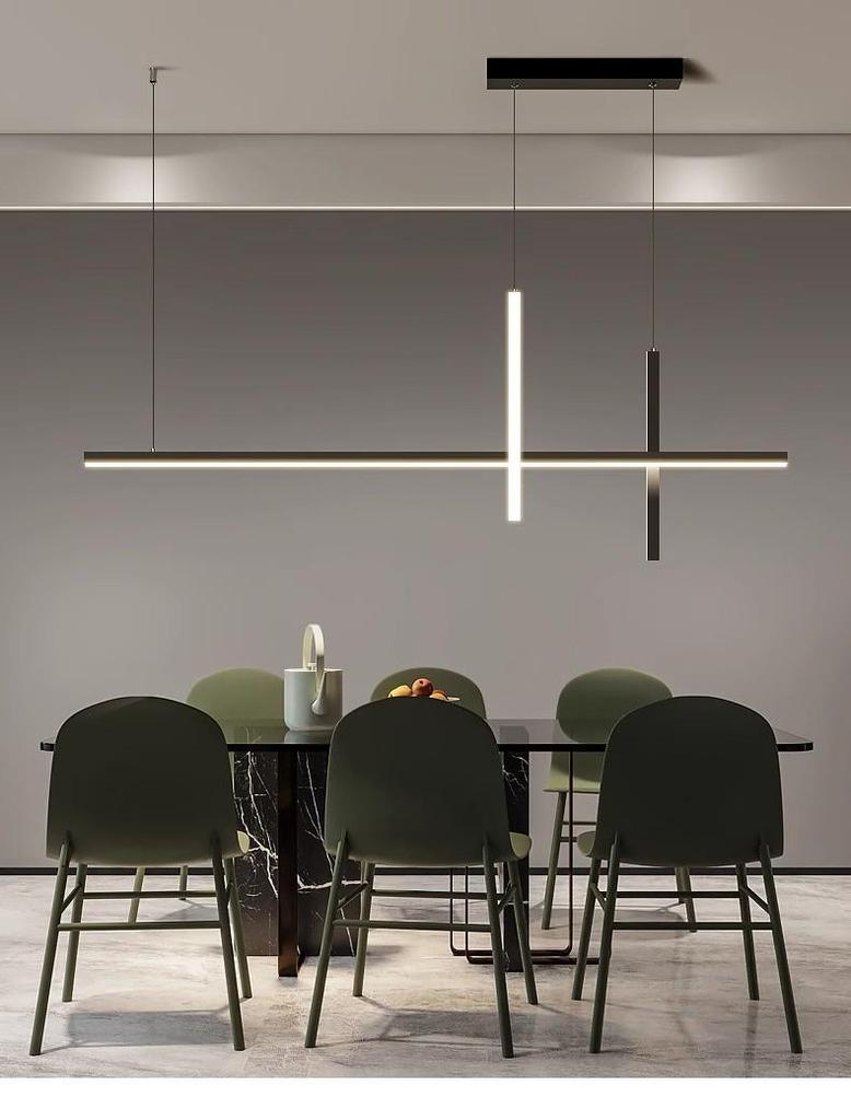 Modern Minimalist LED Pendant Light for Dining Table, Office, or Living Room